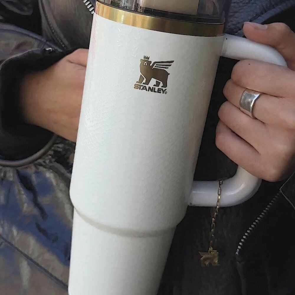 Stanley 40oz White Snake Skin LE